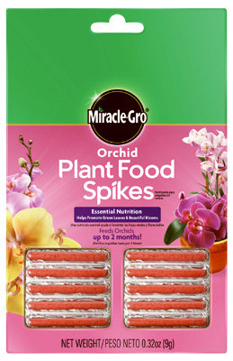 MIRACLE GRO ORCHID SPIKES 10PK