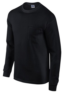 LG BLK L/S T Shirt