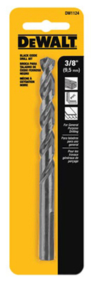 3/8" BLK Oxide Bit