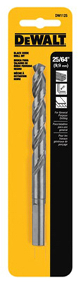 25/64" BLK Oxide Bit