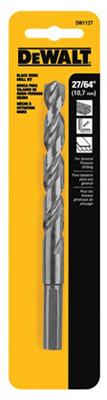 27/64" BLK Oxide Bit