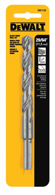29/64" BLK Oxide Bit