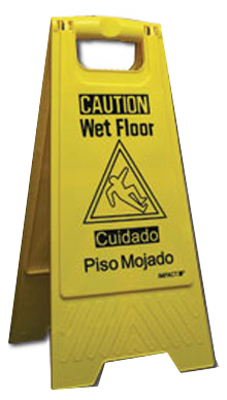 YEL Wet Floor Sign