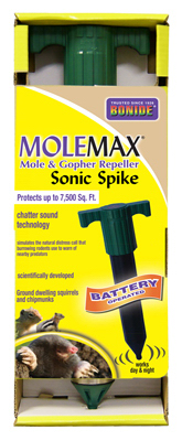Molemax Repellent Sonic Stake