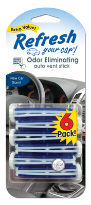 6PK New Car Vent Stick