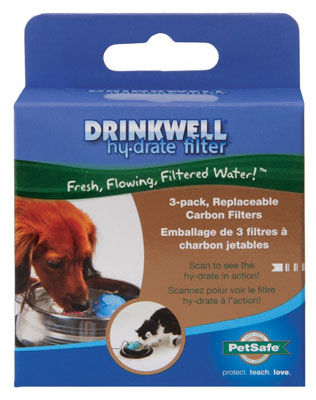 3pk Hydrate Filter Drinkwell