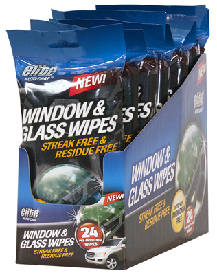 24PK Wind/Glass Wipes