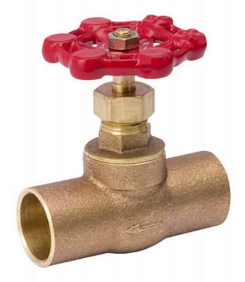 3/4" BRS CxC Stop Valve