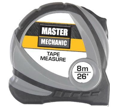 1"x8m MM/Metric Tape Measure