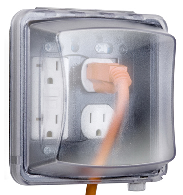 CLR 2G In Use Outlet Cover