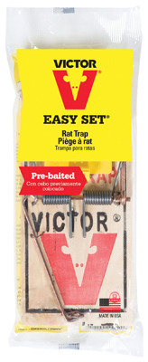 Victor EZ Set Rat Trap PreBaited