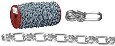 3/0 Bright Zinc Lock Link Chain