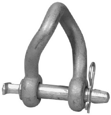 7/8" L Twisted Clevis