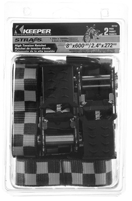 05722   Tie Down 1.25"x8' 2PK