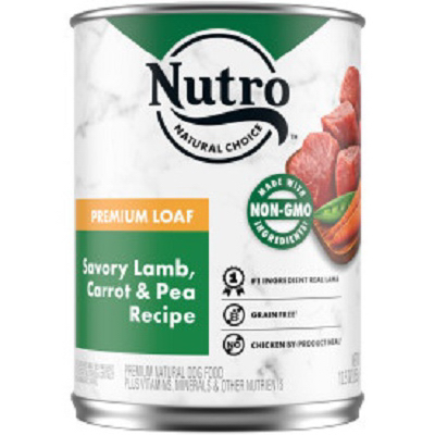 Nat12.5OZ Lamb Dog Food