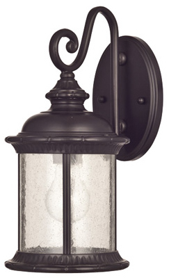 1LGT BRZ Wall Lantern