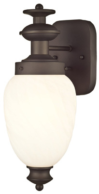 62308   Wall Lantern 1 LGT BRZ