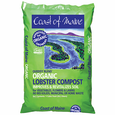 Coast of Maine Quoddy Blend Lobster Compost Soil 1C