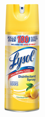 12.5OZ Lysol Disinfectant Lemon