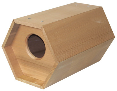 HEATH MNB-1 Nesting Box Kit, Cedar Wood, Post Mounting