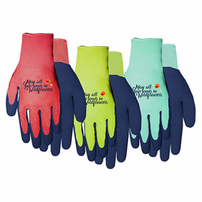 Latex Gripping Gloves, Women's M