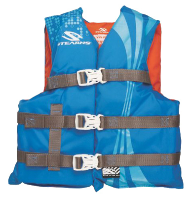 Youth BLU/ORG WTR Vest         *