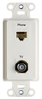 WHT RJ45 2Port Strap