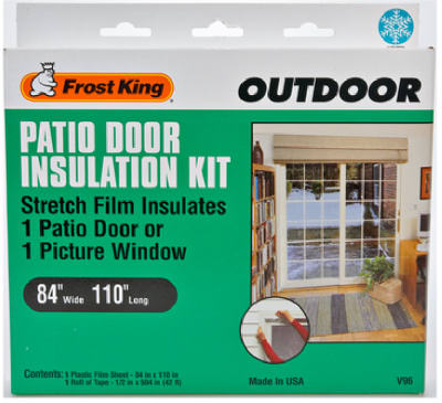 Patio Door Insul Kit 84x110"V96H