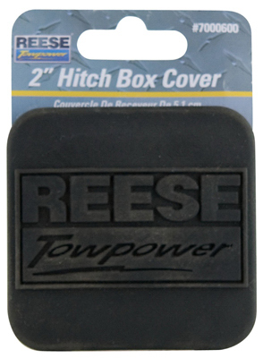 REESE TOWPOWER 7000600 Receiver Plug, Rubber, Black, For: Class III/IV