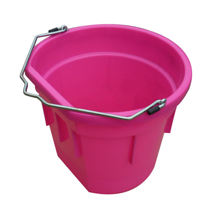 20QT Pink Flat Sided Bucket