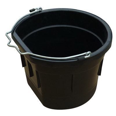 MR 8QT BLK FLT Bucket