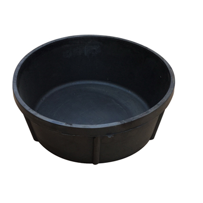 MR4QT BLK Rubb Feed Pan