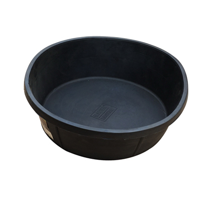 8QT Rubber Feed Pan