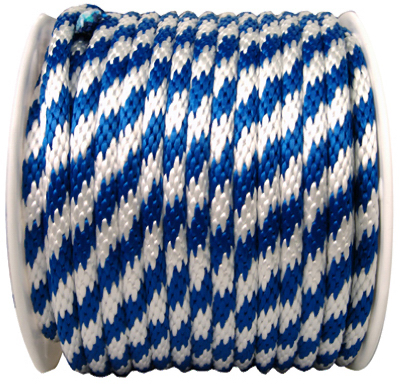 5/8x200 BLUE WHT Rope