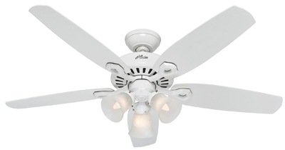 BuilPlu52" WHT Ceil Fan