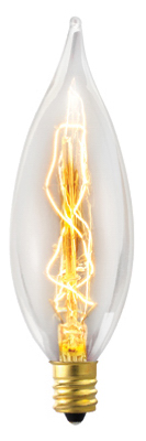 4PK 25W CA10 Vint Bulb