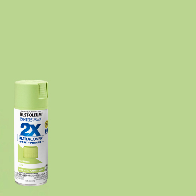 12oz Satin Green 2X Spray
