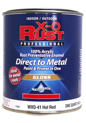 WXO41   XO-Rust WB Enamel RED QT