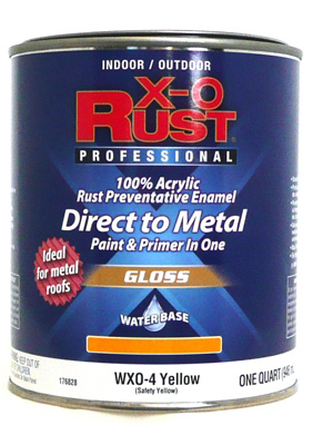 WXO4    XO-Rust WB Enamel YEL QT