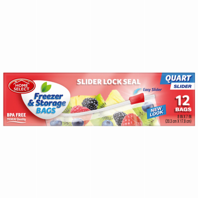 92796   Slide Freez Bag QT 15ct