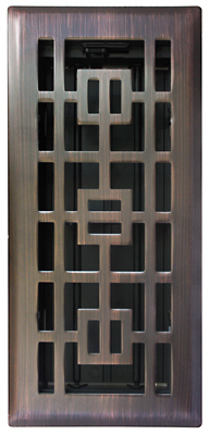 4x10 Bronze Floor Register