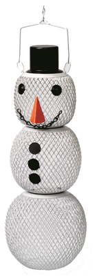 SM00345  B/FEEDER SNOWMAN