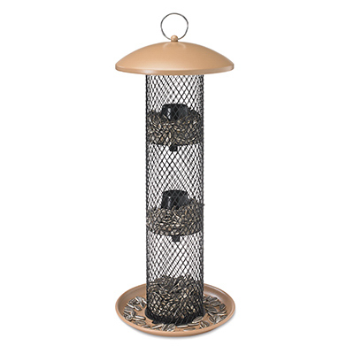 00347   Bird Feeder Tan Straigh