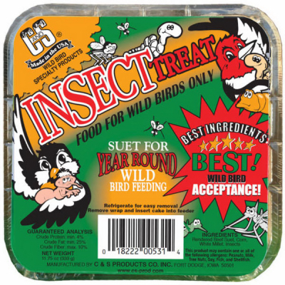11.75 oz Insect Suet Cake