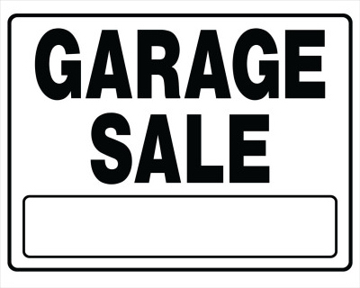 26x16 Garage Sale Sign
