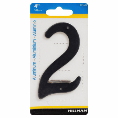 4" BLK Nail-On #2