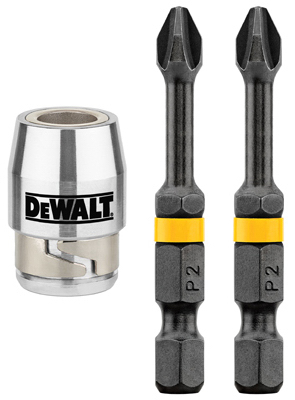 2PK Phil #2 Bit Sleeve Dewalt