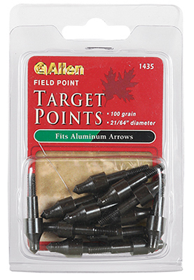 Allen 1435 Bullet Point, Archery, Black, For: Allen 2117, 2114 Aluminum