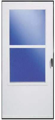 298SS 30"X80"White Storm Door