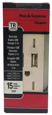 Almond Combo USB Charger